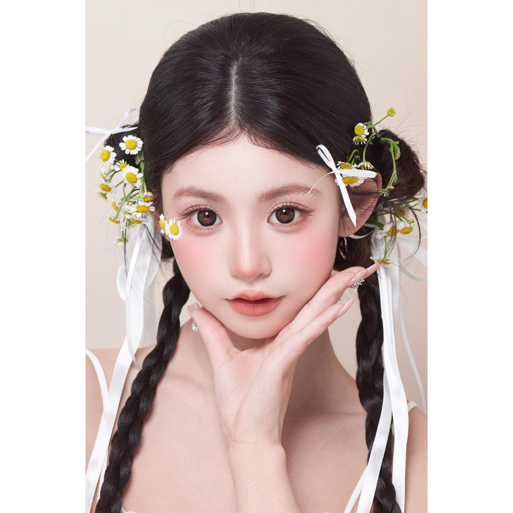 CDYYNDAI OBALEN 14.50mm Black Colored Contact Lenses (6 Months Wear)