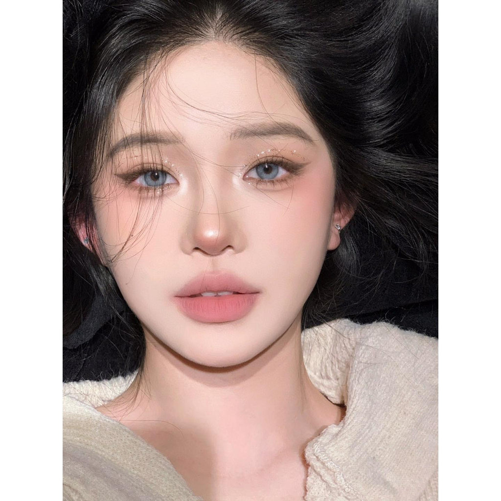 TLLHUI Xiyoulens 14.20mm Blue Colored Contact Lenses (6 Months Wear)