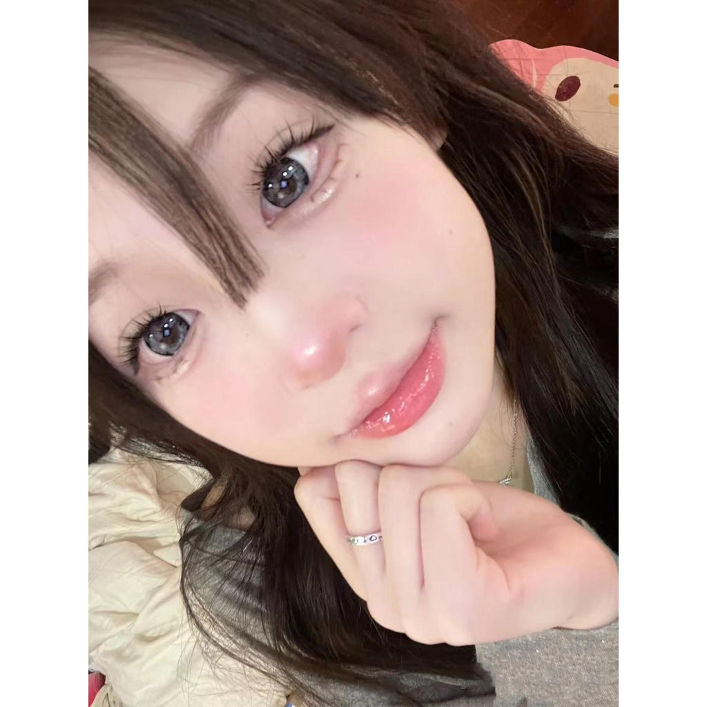 ZMBHUA Xiyoulens 14.50mm Gray Colored Contact Lenses (6 Months Wear)