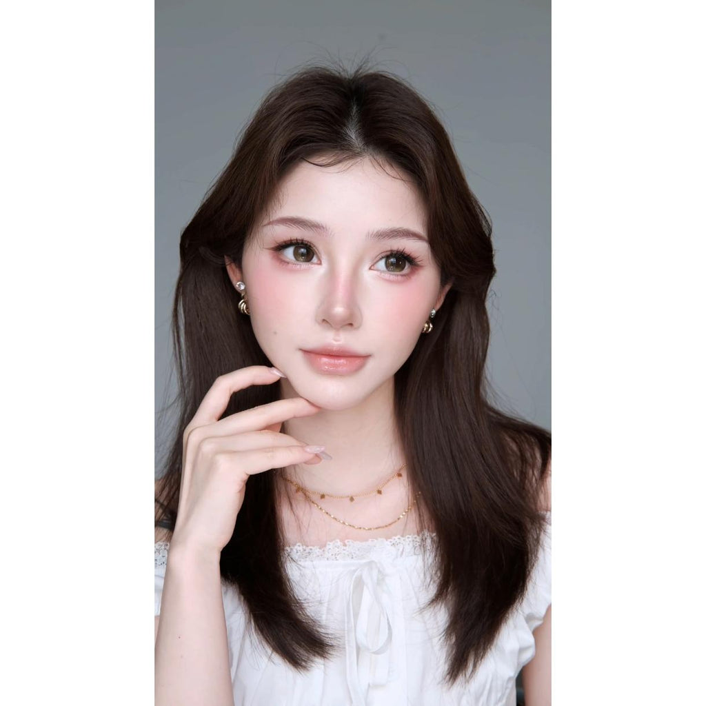 WMGLAN Tinacon 14.50mm Olive Colored Contact Lenses (6 Months Wear)