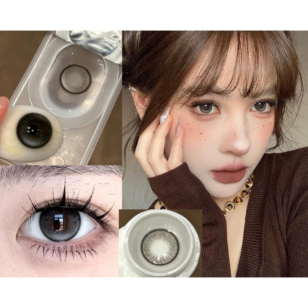 BTYLEI thestarlens คอนแทคเลนส์สีเทา ขนาด 14.50 มม. (ชนิดราย 6 เดือน)