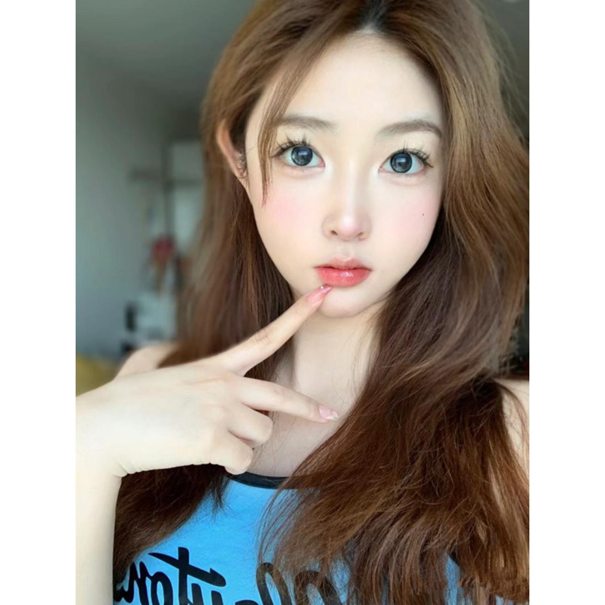XYQIU BOOSCON 14.20mm Gray Colored Contact Lenses (6 Months Wear)