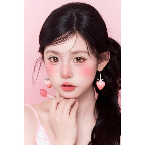 CDNGHPO OBALEN 14.50mm Brown Colored Contact Lenses (6 Months Wear)