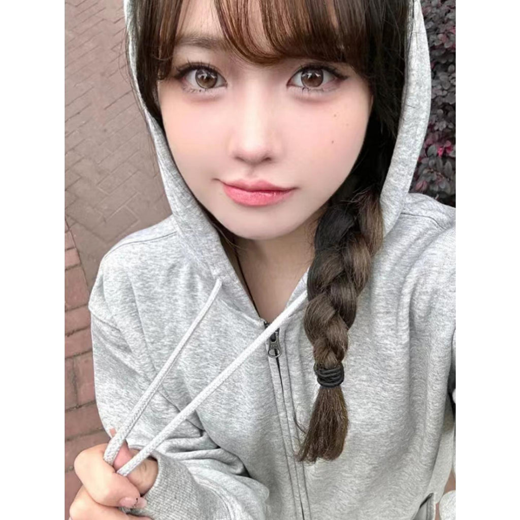 LCMYSHI Xiyoulens 14.20mm Brown Colored Contact Lenses (6 Months Wear)
