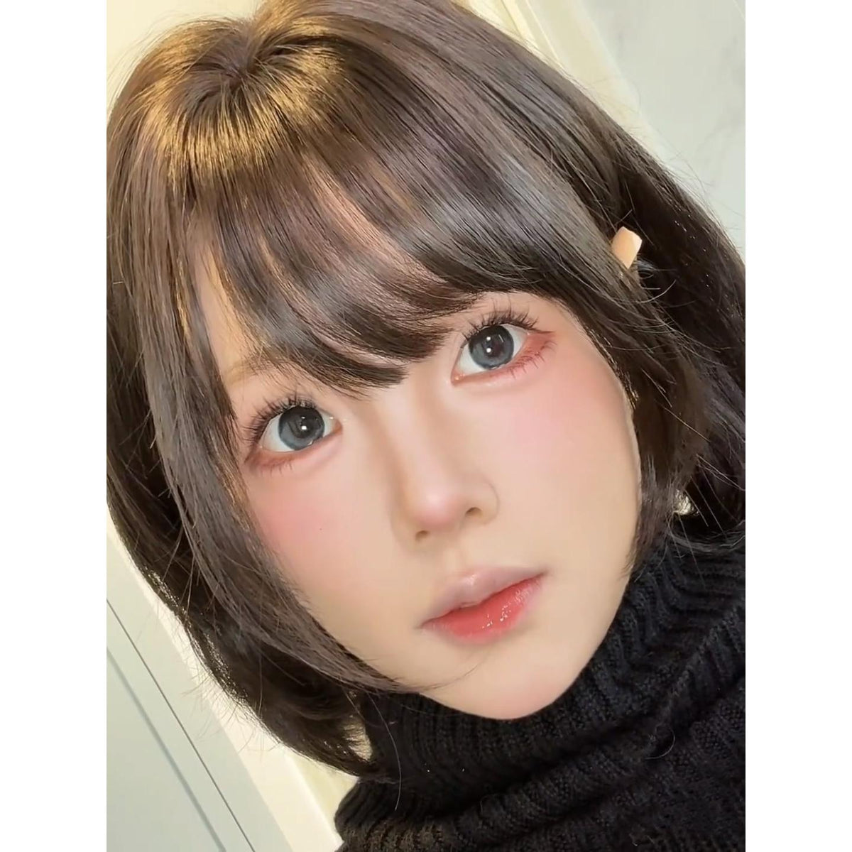 XYLSHAN FLLYCON 14.20mm Blue Colored Contact Lenses (6 Months Wear)