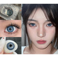 Kính áp tròng màu DZXBLAN Xiyoulens 14.20mm màu xanh dương (thời hạn sử dụng 6 tháng)