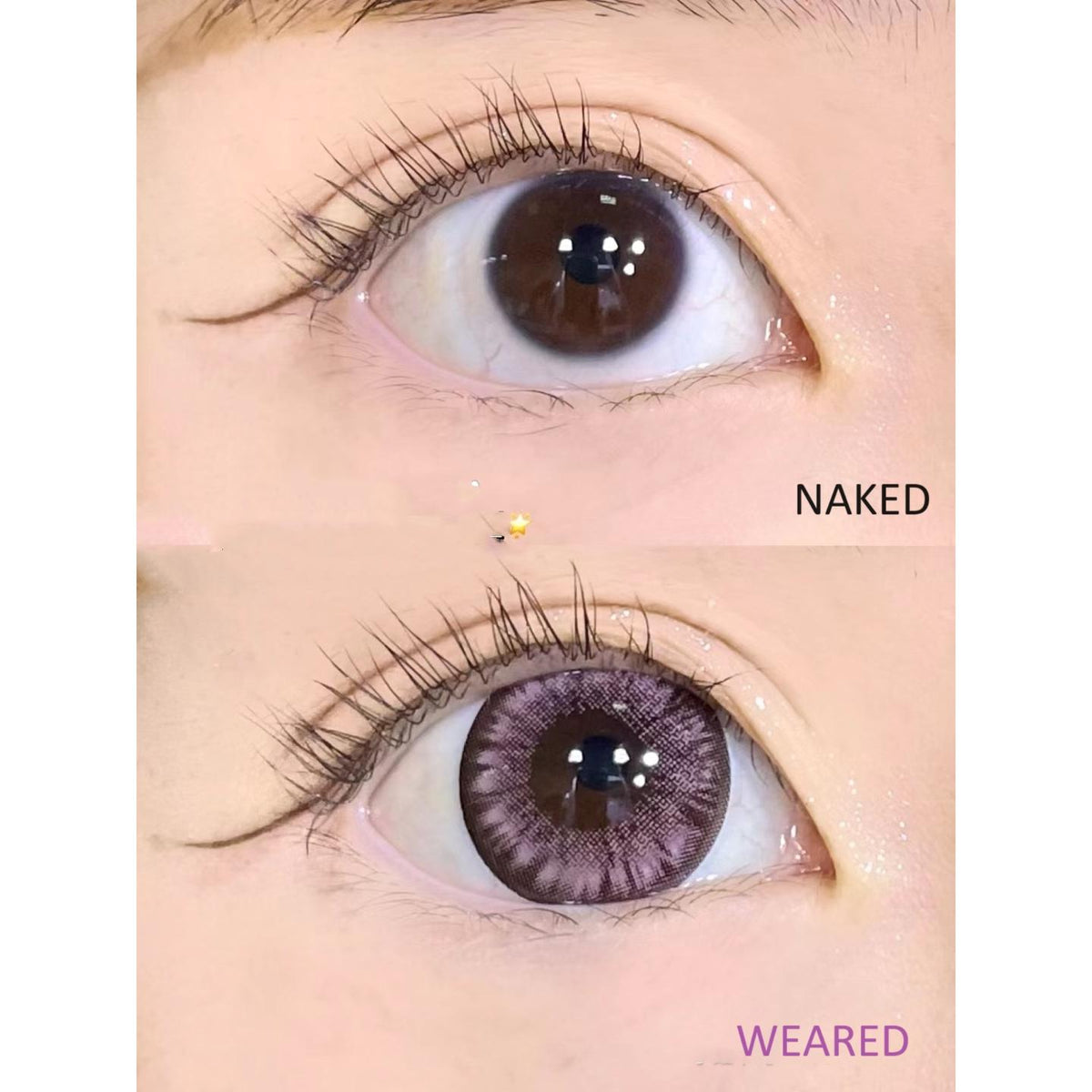 BXGWLONG BOOSCON 14.50mm Pink Colored Contact Lenses (6 Months Wear)