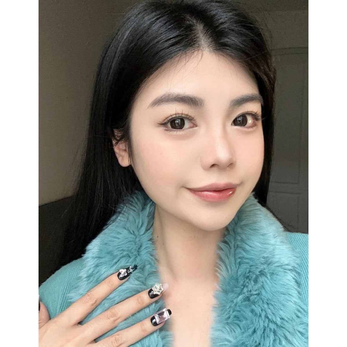 MLQIAO Xiyoulens 14.50mm Brown Colored Contact Lenses (6 Months Wear)