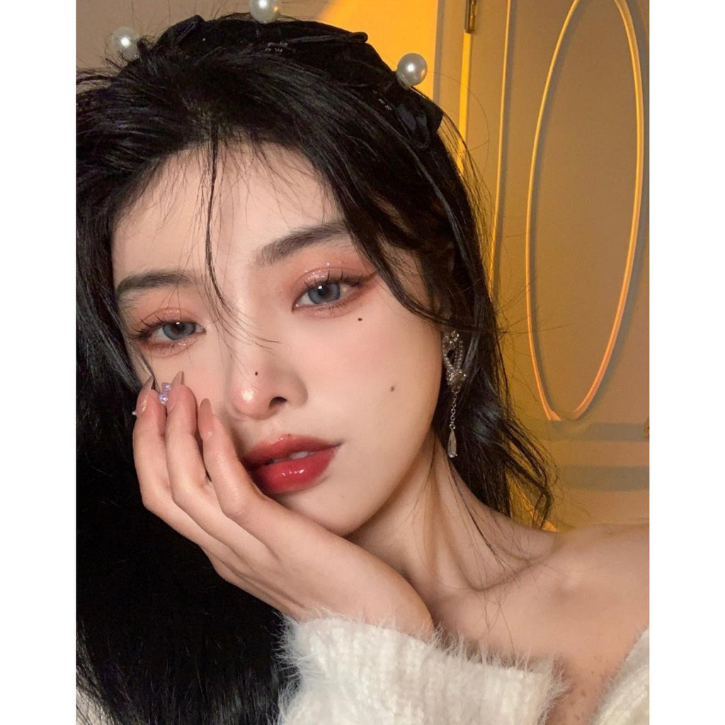BOTXIN PORSLEN 14.20mm Blue Colored Contact Lenses (6 Months Wear)