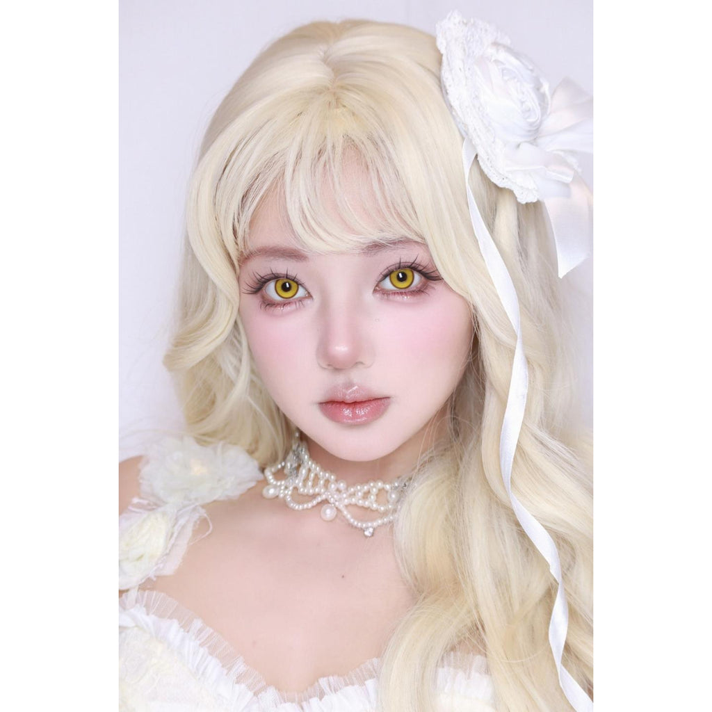 Kính áp tròng màu vàng LRRJIN Xiyoulens 14.50mm (Thời hạn sử dụng 6 tháng)