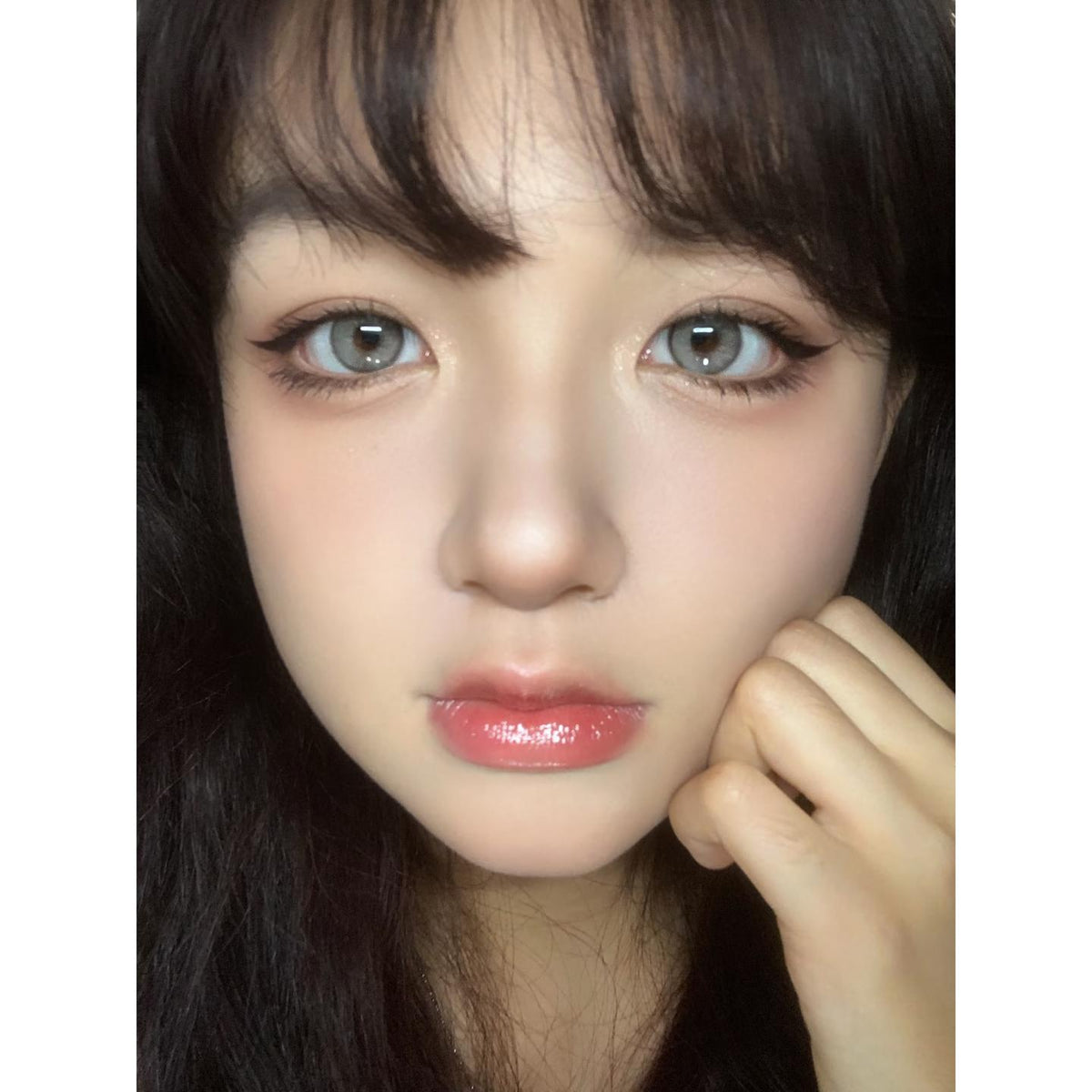 YSCHUI Xiyoulens คอนแทคเลนส์สีเทา ขนาด 14.20 มม. (แบบราย 6 เดือน)