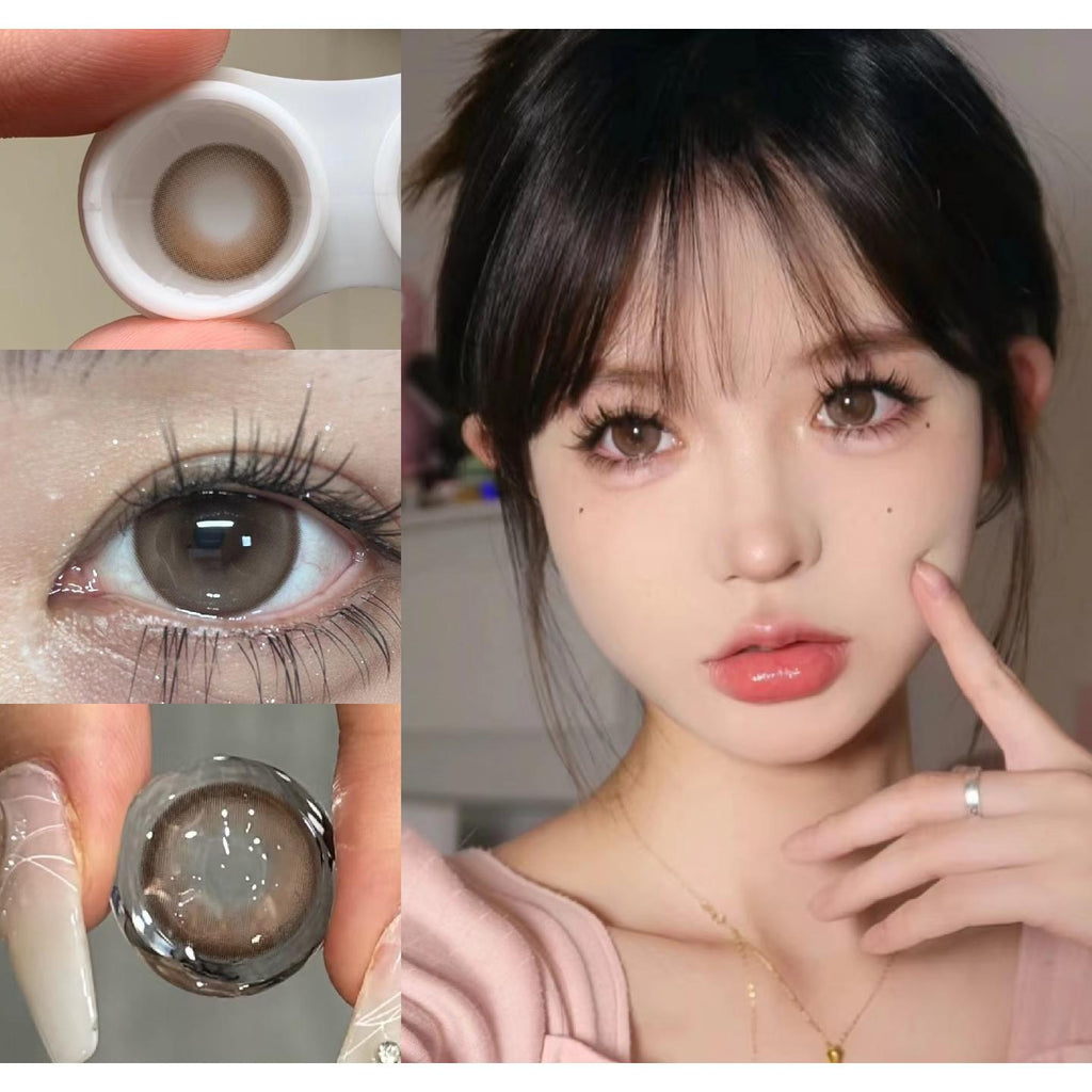 Kính áp tròng màu nâu RSTZI FLLYCON 14.50mm (Thời hạn sử dụng 6 tháng)