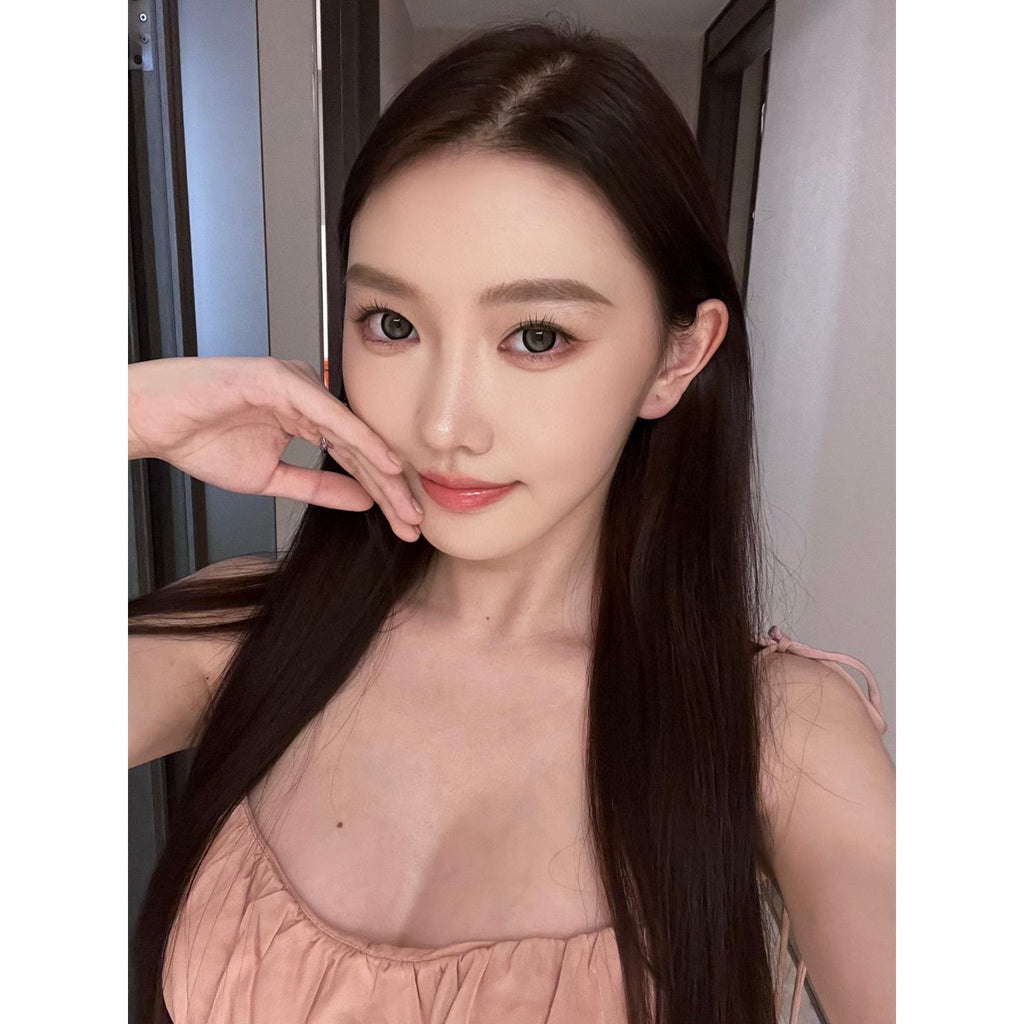 FPHHUI MorningCon 14.50mm Gray Colored Contact Lenses (6 Months Wear)