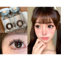 MNMKA FLLYCON 14.50mm Dark Brown Colored Contact Lenses (6 Months Wear)