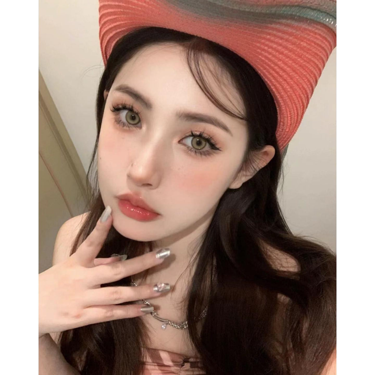 CJHAI FLLYCON 14.20mm Brown Colored Contact Lenses (6 Months Wear)
