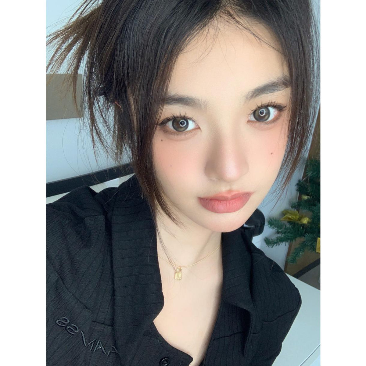 MSZLI MorningCon 14.20mm Gray Colored Contact Lenses (6 Months Wear)
