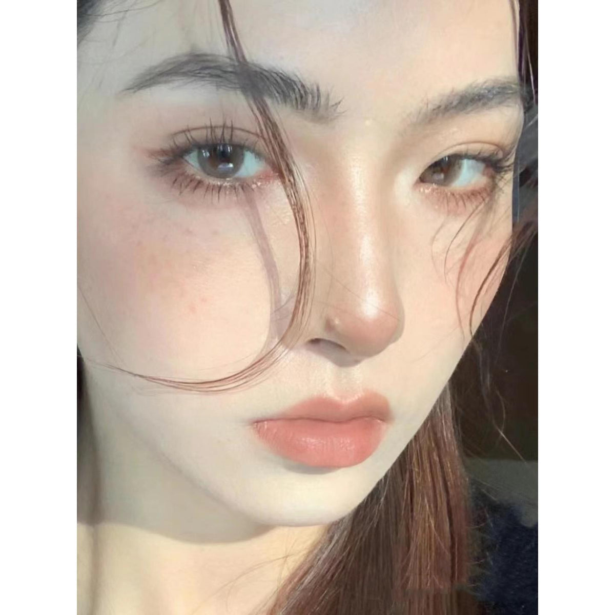 NXXING OVOLOOK 14.20mm Brown Colored Contact Lenses (6 Months Wear)