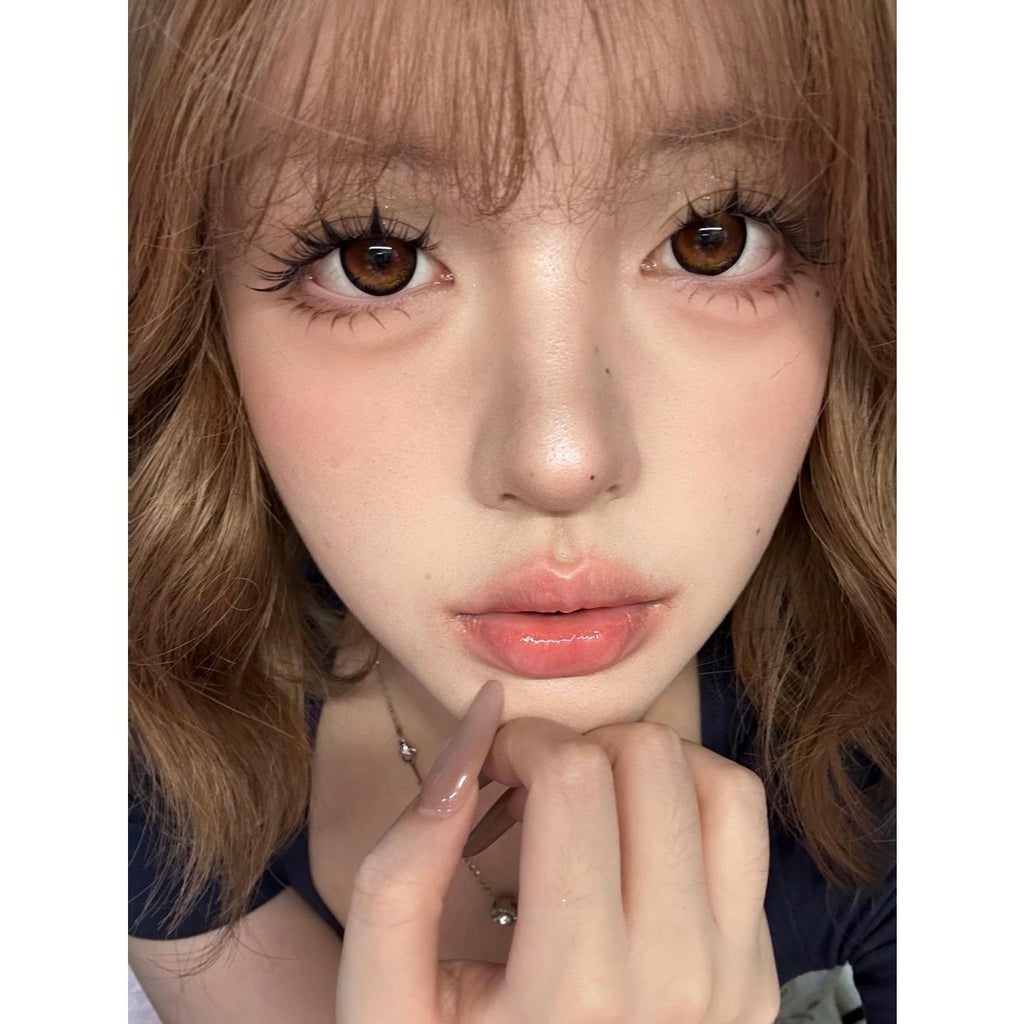 FMGUAN Serltyca 14.50mm Brown Colored Contact Lenses (6 Months Wear)