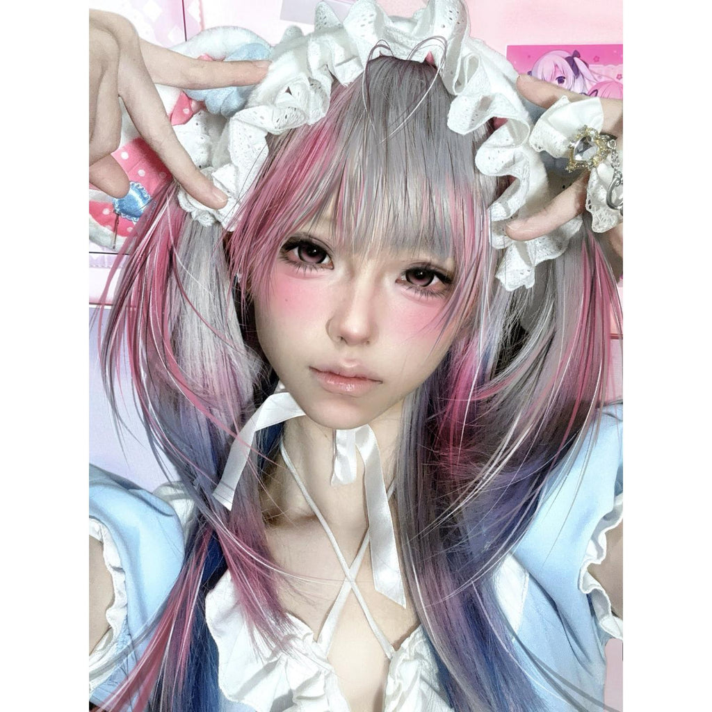 CDXNSHONG OBALEN 14.50mm Red Colored Contact Lenses (6 Months Wear)