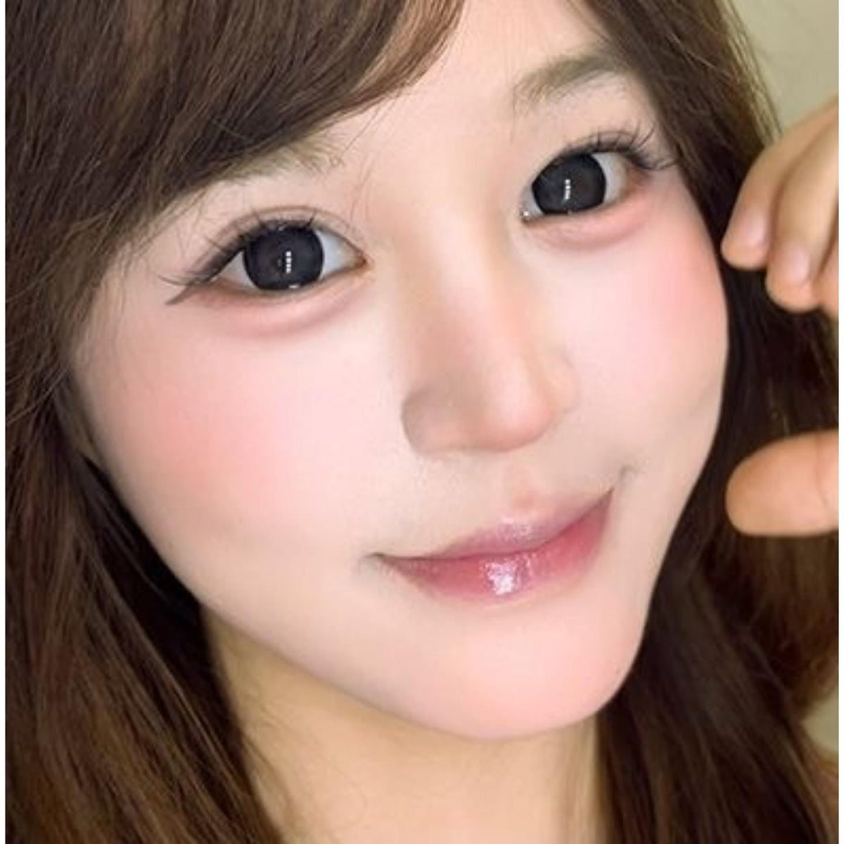 คอนแทคเลนส์สี HTHMEI รุ่น thestarlens ขนาด 14.50 มม. สีดำ (แบบราย 6 เดือน)