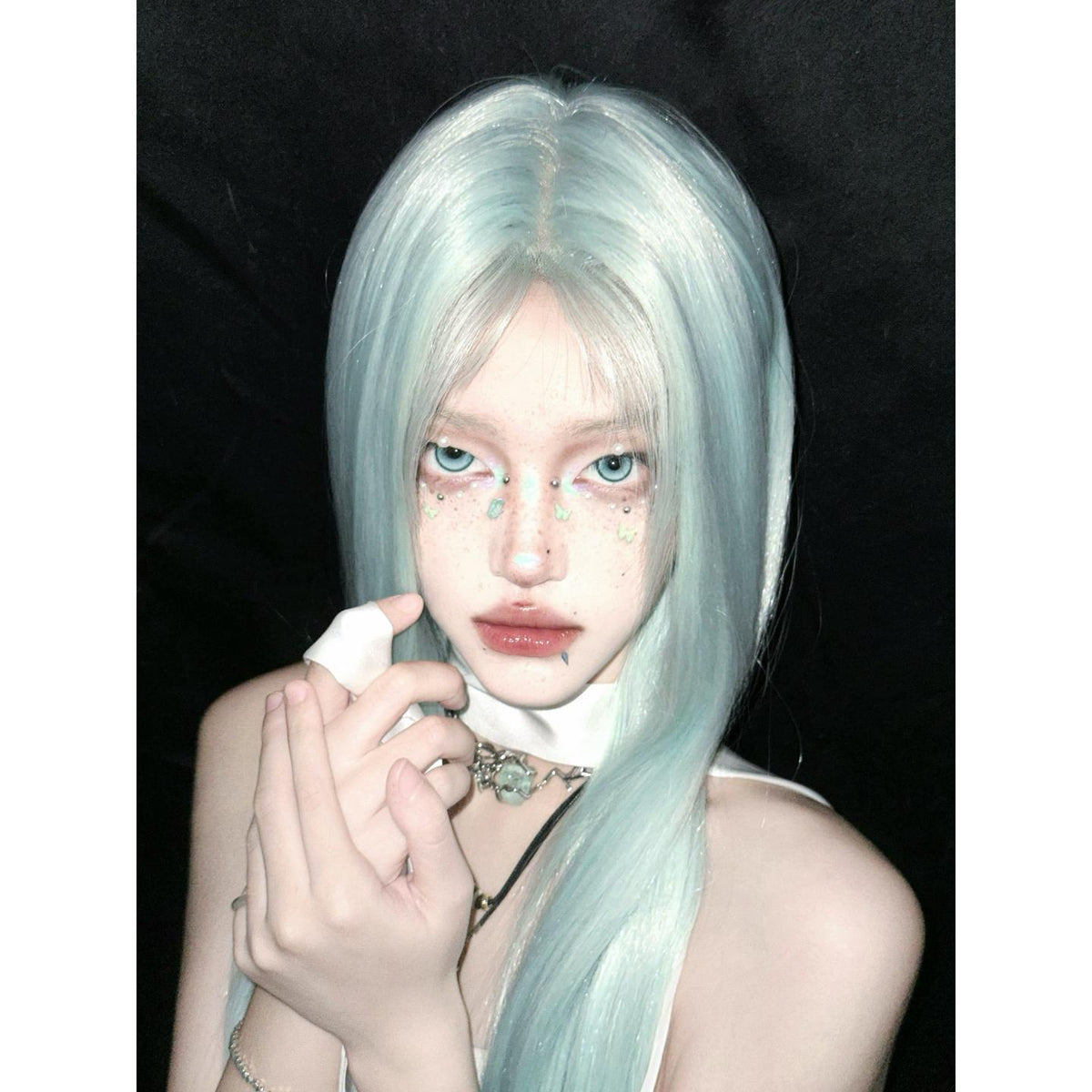 STYJLV Serltyca 14.20mm Green Colored Contact Lenses (6 Months Wear)