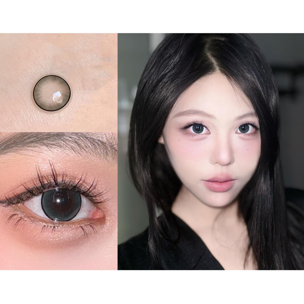 GZZLLV Xiyoulens 14.50mm Green Colored Contact Lenses (6 Months Wear)
