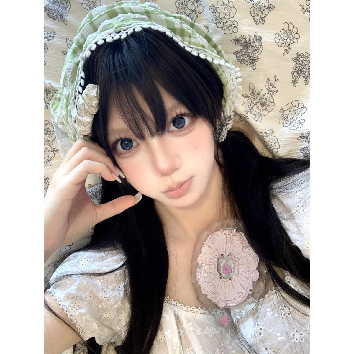 XQJMIN thestarlens 14.50mm Blue Colored Contact Lenses (6 Months Wear)