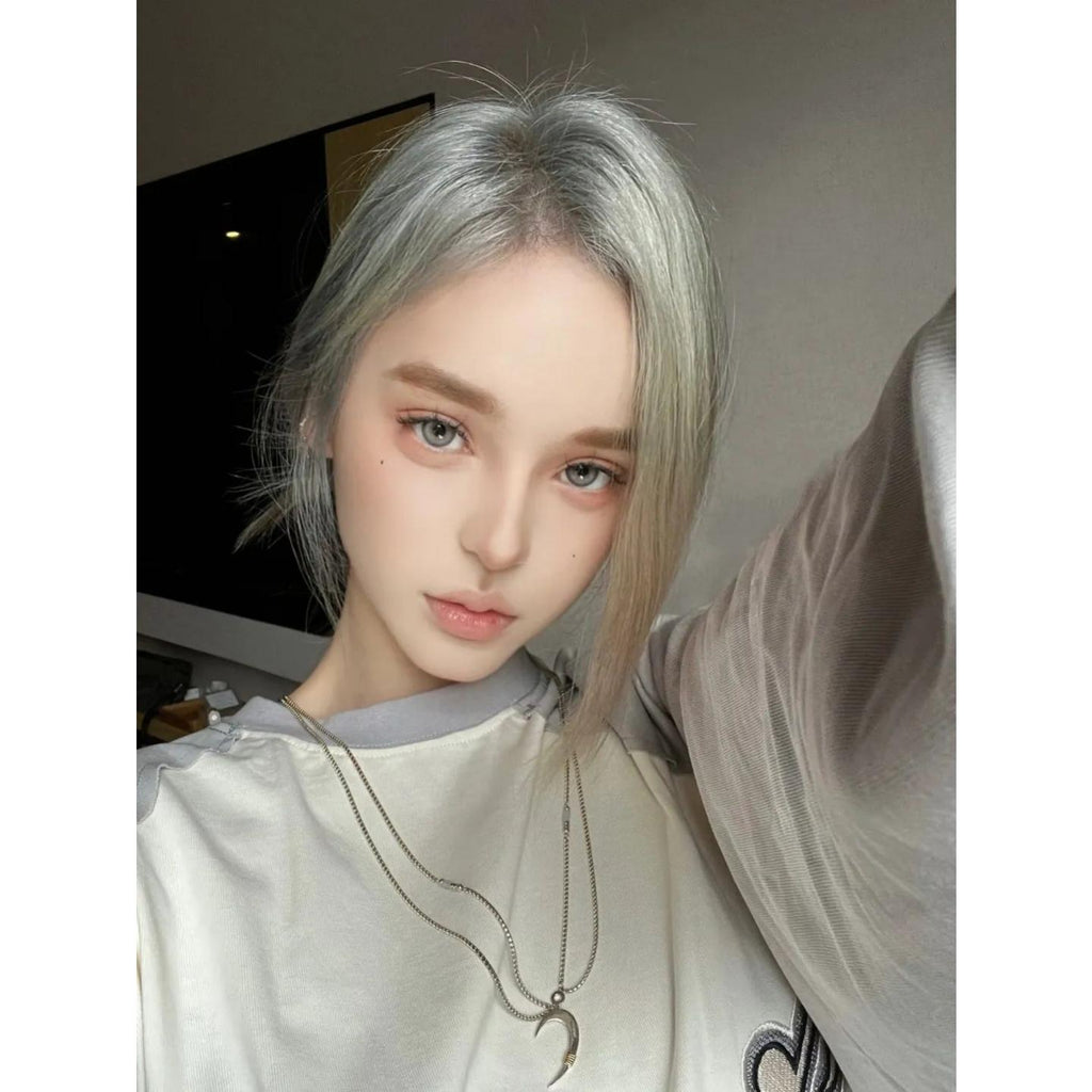 YDHUI Xiyoulens 14.20mm Gray Colored Contact Lenses (6 Months Wear)