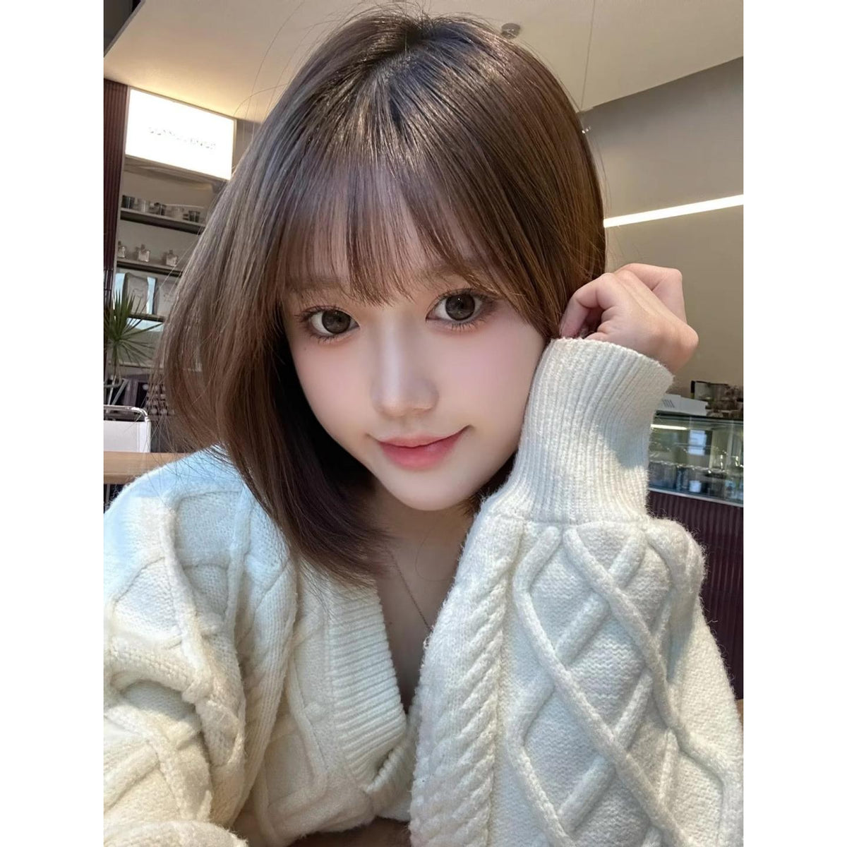RLZBING MorningCon 14.50mm Brown Colored Contact Lenses (6 Months Wear)