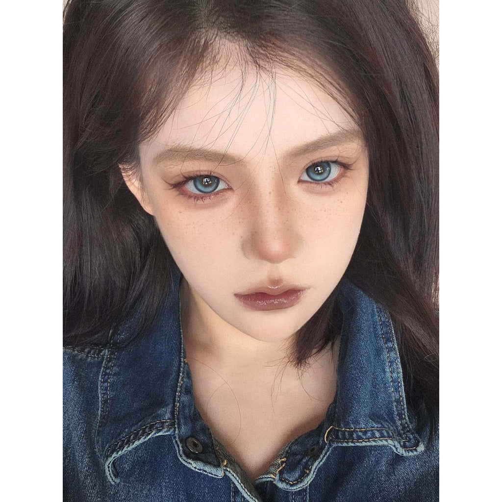 FJBHE MorningCon คอนแทคเลนส์สีฟ้า ขนาด 14.50 มม. (ชนิดราย 6 เดือน)
