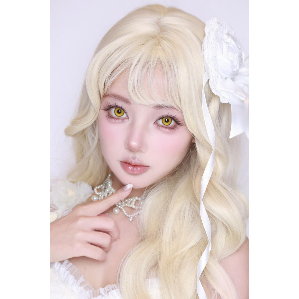 Kính áp tròng màu vàng LRRJIN Xiyoulens 14.50mm (Thời hạn sử dụng 6 tháng)