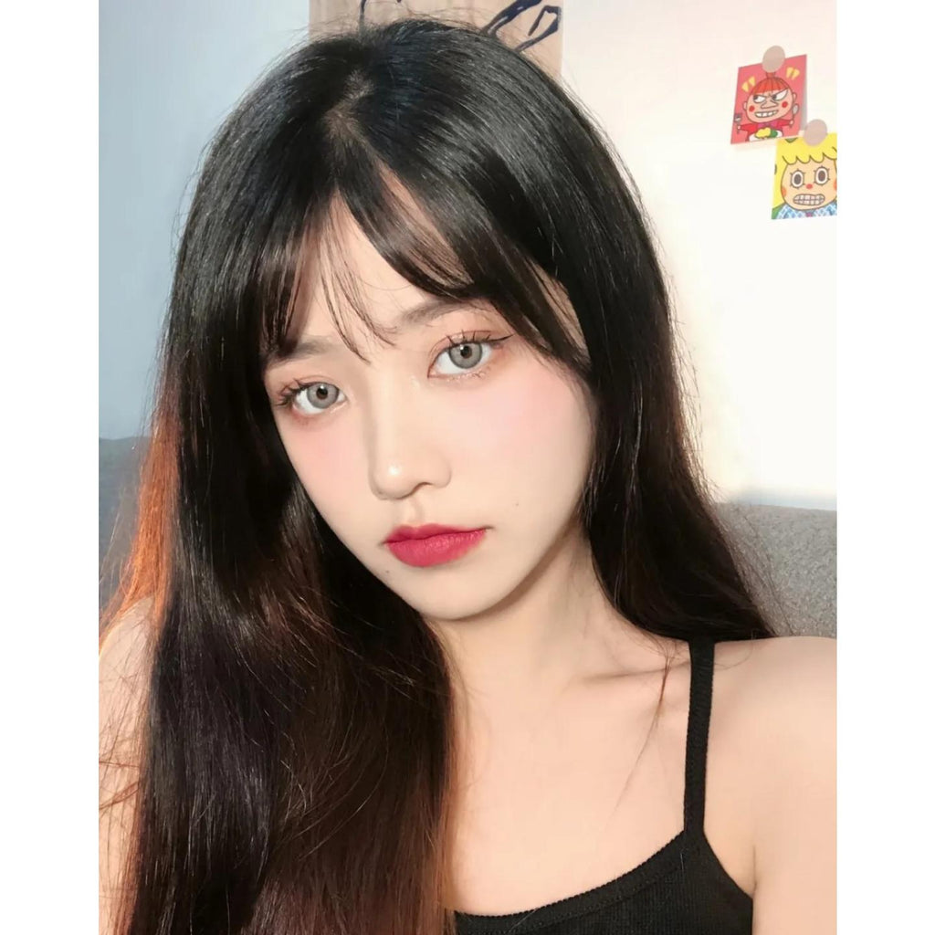 TKSHUI Xiyoulens 14.00mm Gray Colored Contact Lenses (6 Months Wear)