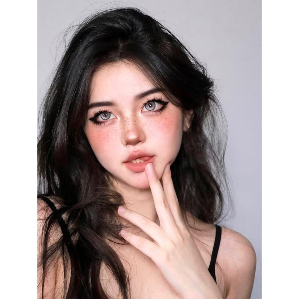 SYLZI MorningCon 14.50mm Grey Colored Contact Lenses (6 Months Wear)
