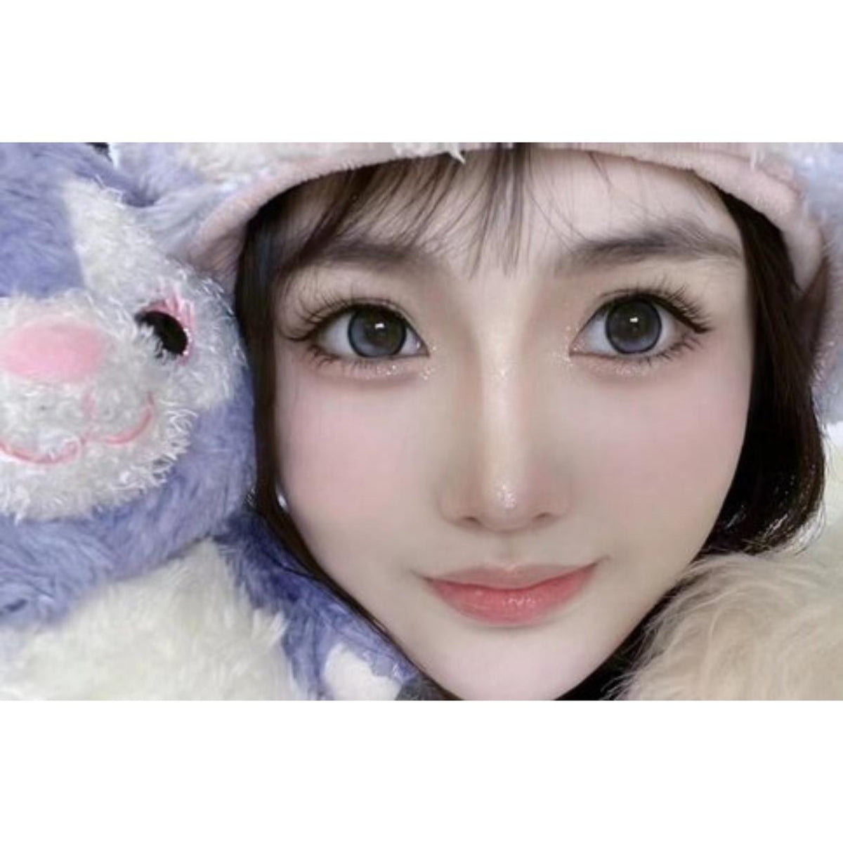 SXHYOU Xiyoulens 14.50mm Purple Colored Contact Lenses (6 Months Wear)