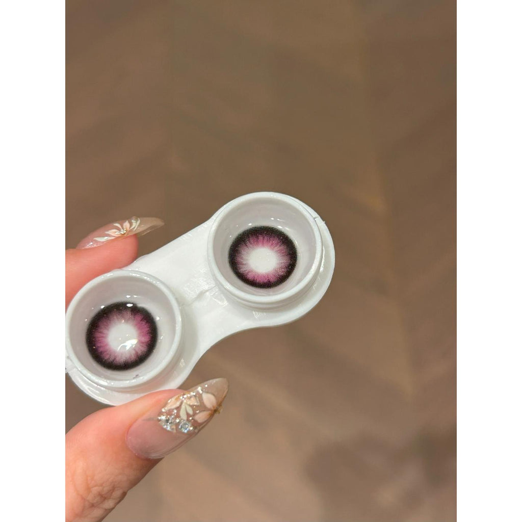 MFYSHUI thestarlens 14.50mm Purple Colored Contact Lenses (6 Months Wear)
