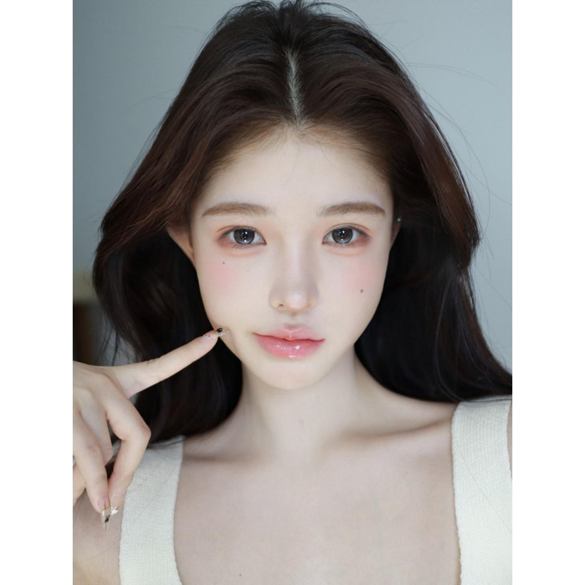 BTYLEI thestarlens 14.50mm Grey Colored Contact Lenses (6 Months Wear)