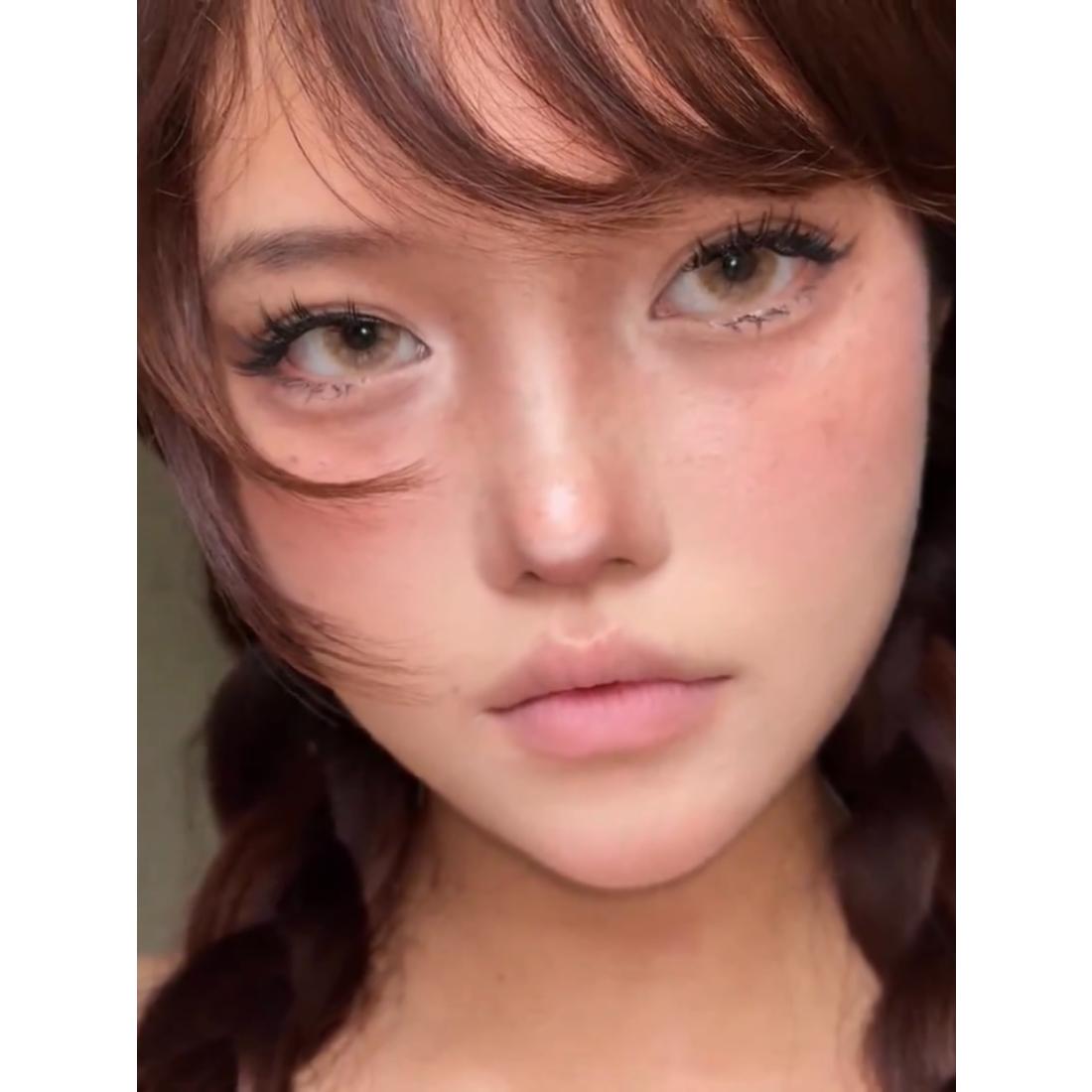 SBWFEN Serltyca 14.20mm Brown Colored Contact Lenses (6 Months Wear)