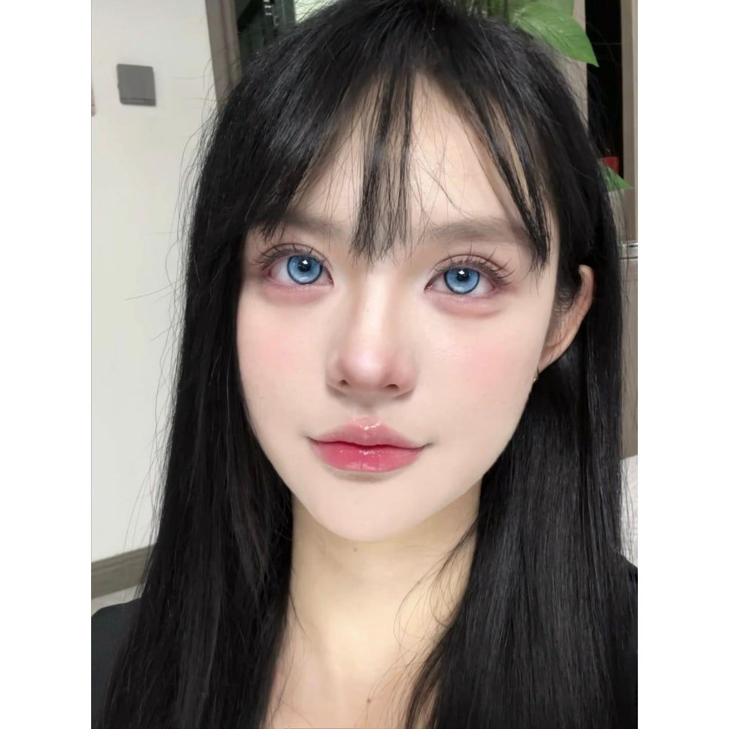 คอนแทคเลนส์สี STYJLAN Serltyca ขนาด 14.20 มม. สีน้ำเงิน (ชนิดราย 6 เดือน)