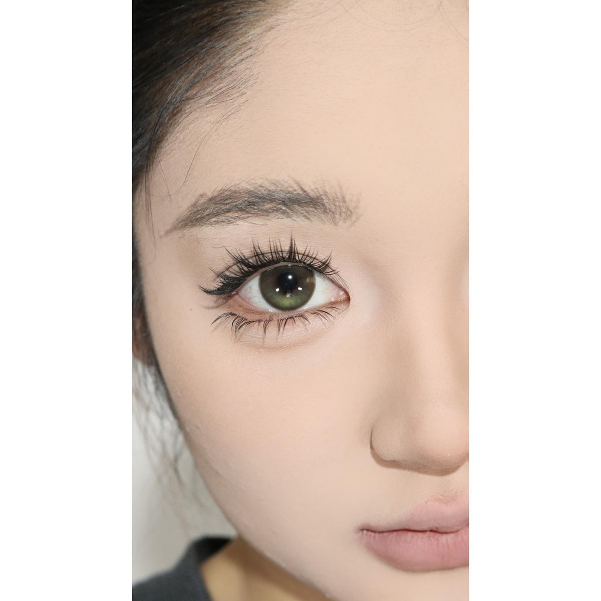 CDLJQTUAN OBALEN 14.50mm Green Colored Contact Lenses (6 Months Wear)