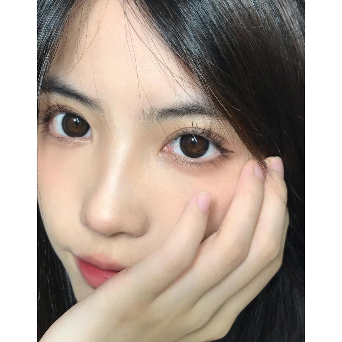 GGHEI Xiyoulens 14.50mm Black Colored Contact Lenses (6 Months Wear)