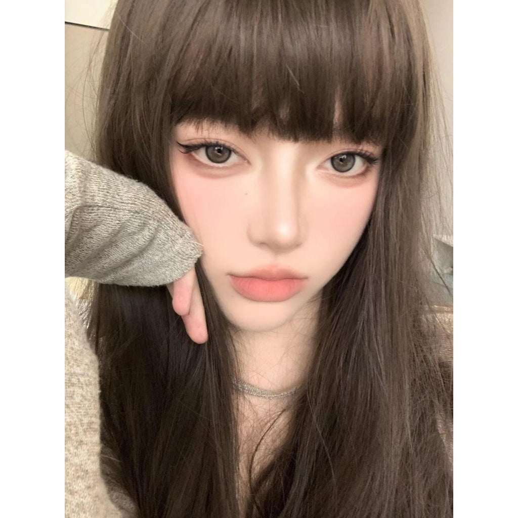 คอนแทคเลนส์สี HLXING Xiyoulens ขนาด 14.00 มม. สีเทา (แบบราย 6 เดือน)