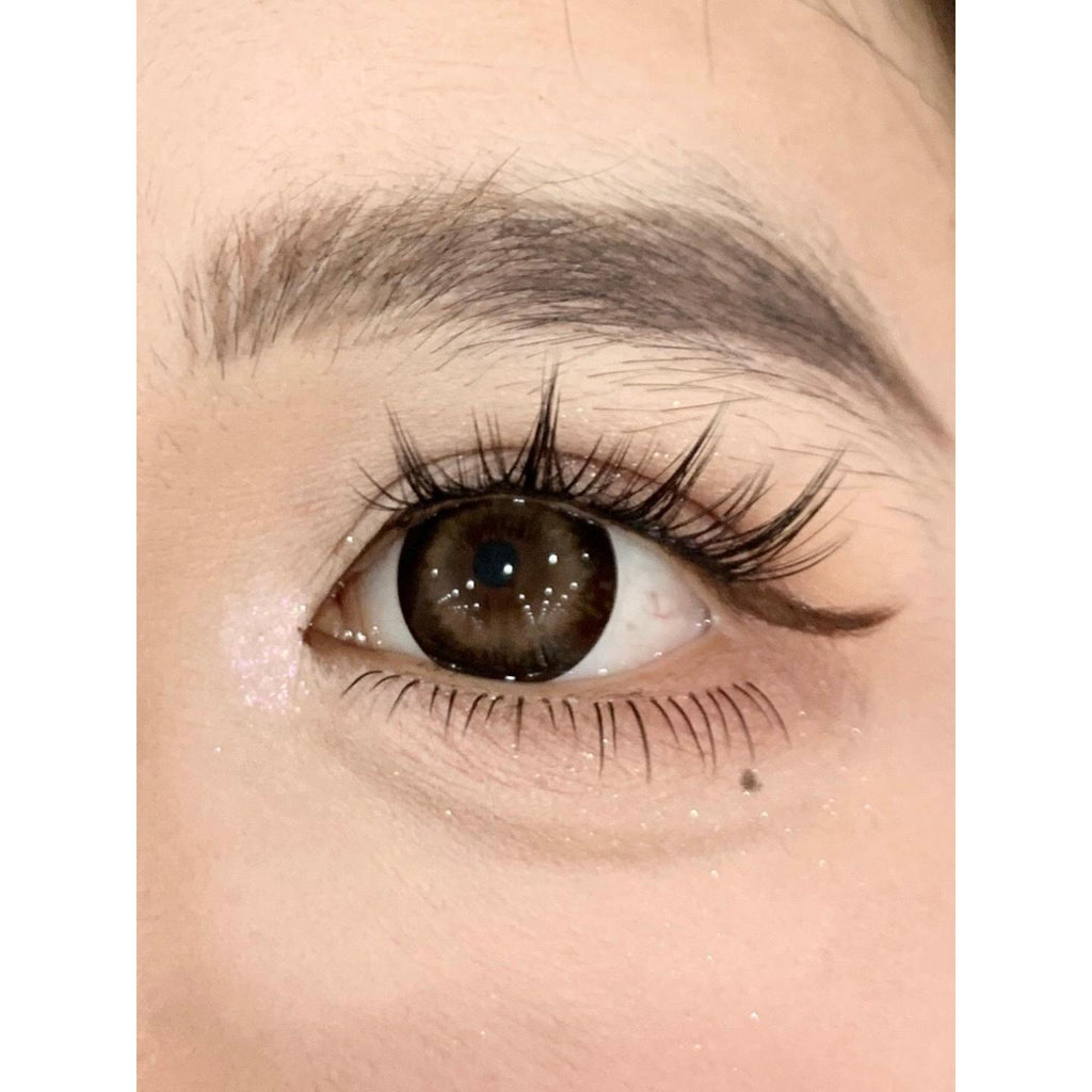 คอนแทคเลนส์สีน้ำตาล HJNLI OBALEN ขนาด 14.50 มม. (ชนิดราย 6 เดือน)