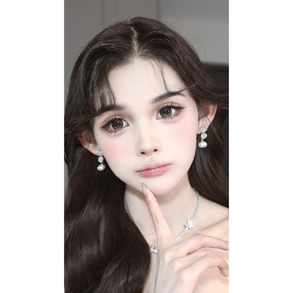DZLCHA Tinacon 14.50mm Green Colored Contact Lenses (6 Months Wear)