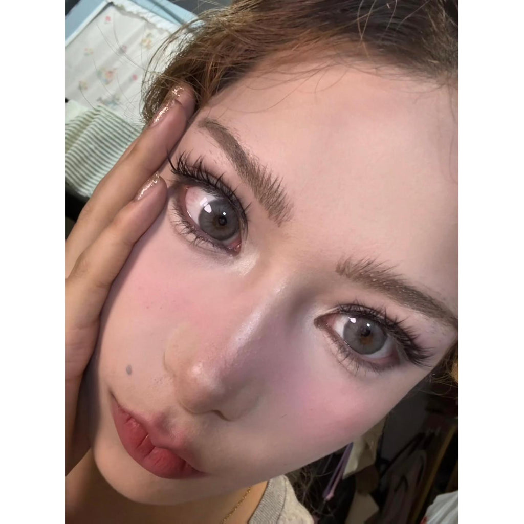 LSLAN Serltyca 14.20mm Blue Colored Contact Lenses (6 Months Wear)