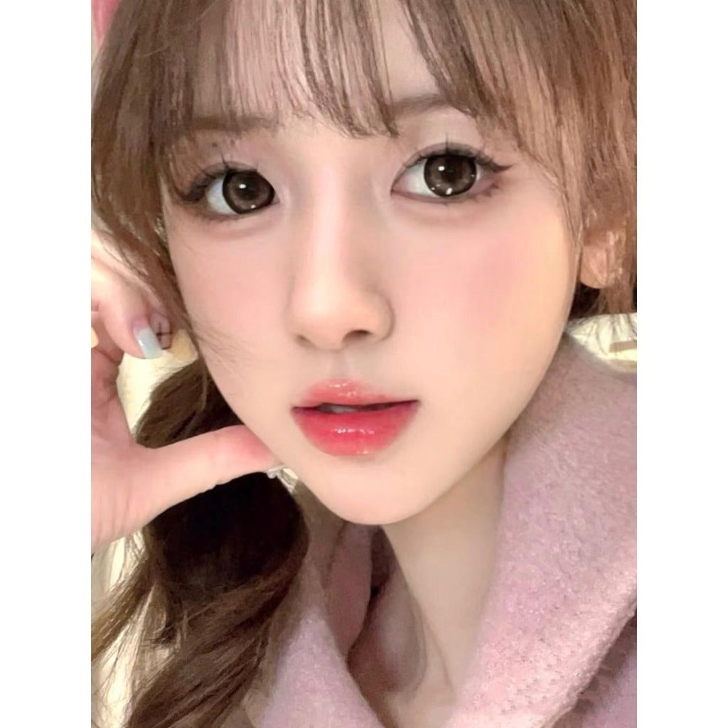 DLQJI BOOSCON 14.50mm Brown Colored Contact Lenses (6 Months Wear)