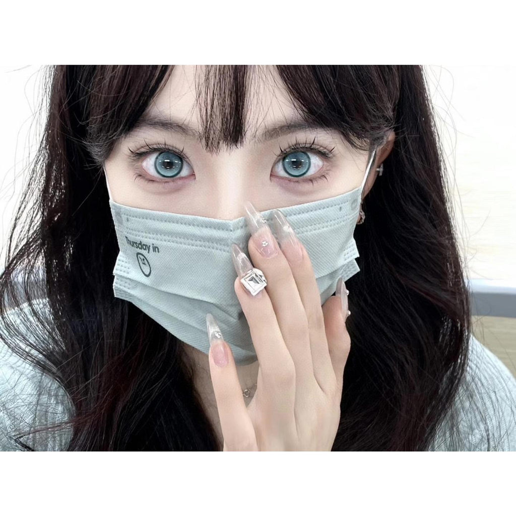 MLBCUI MorningCon 14.50mm Green Colored Contact Lenses (6 Months Wear)