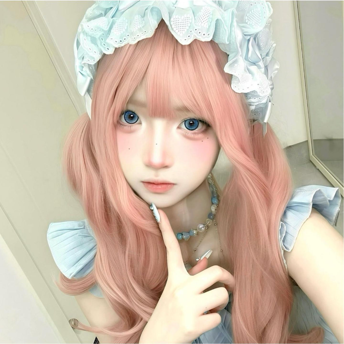 STYJLAN Serltyca 14.20mm Blue Colored Contact Lenses (6 Months Wear)