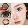 JPWLONG LRGOODCON 14.50mm Brown Colored Contact Lenses (6 Months Wear)