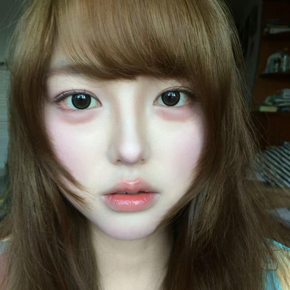 LMSYUE Tinacon 14.20mm Black Colored Contact Lenses (6 Months Wear)