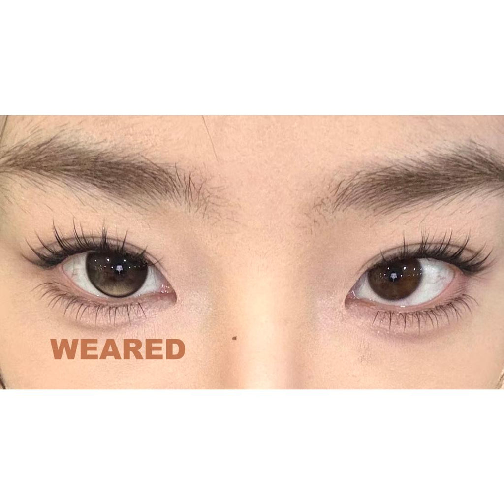 RGLNZONG MimiPark 14.50mm Brown Colored Contact Lenses (6 Months Wear)